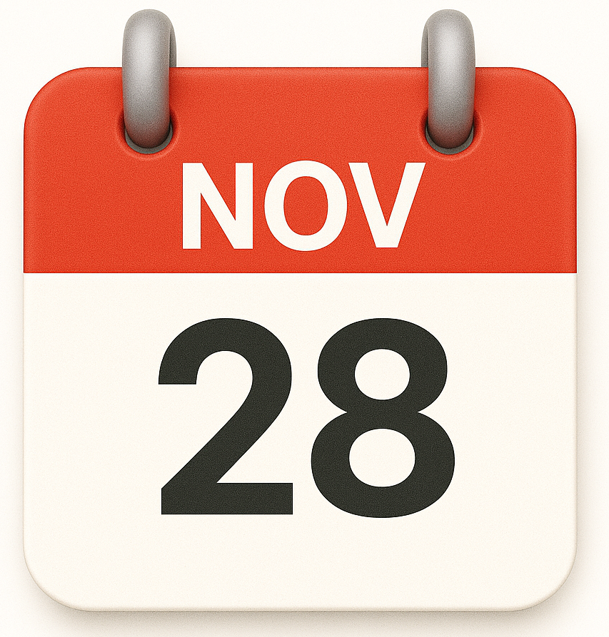 Calendrier 13 novembre