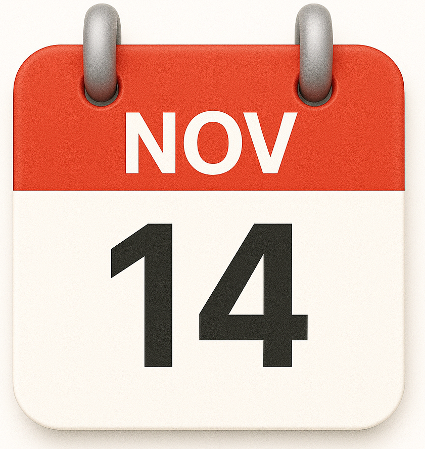 Calendrier 13 novembre